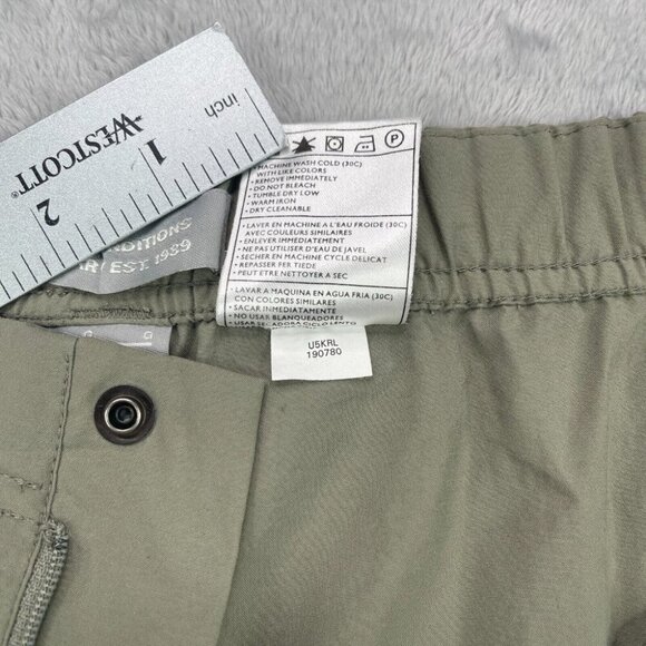 Vintage Nike ACG Cargo Shorts Mens Large Green All Conditions Reinforced Hiking - Picture 4 of 9